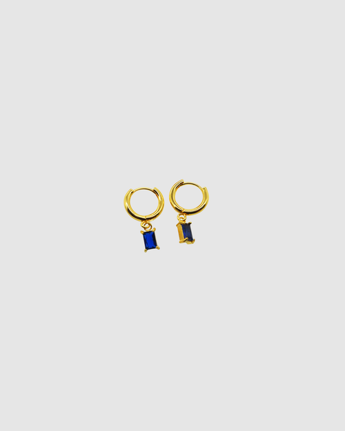 Arina Earrings - Blue