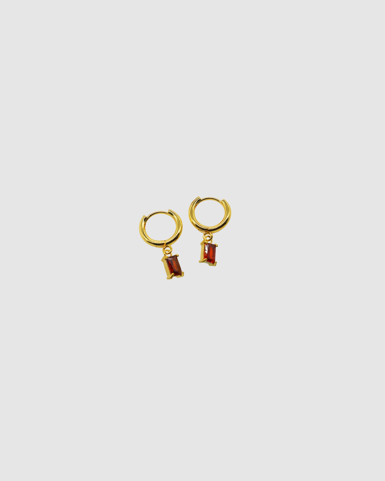 Arina Earrings - Red