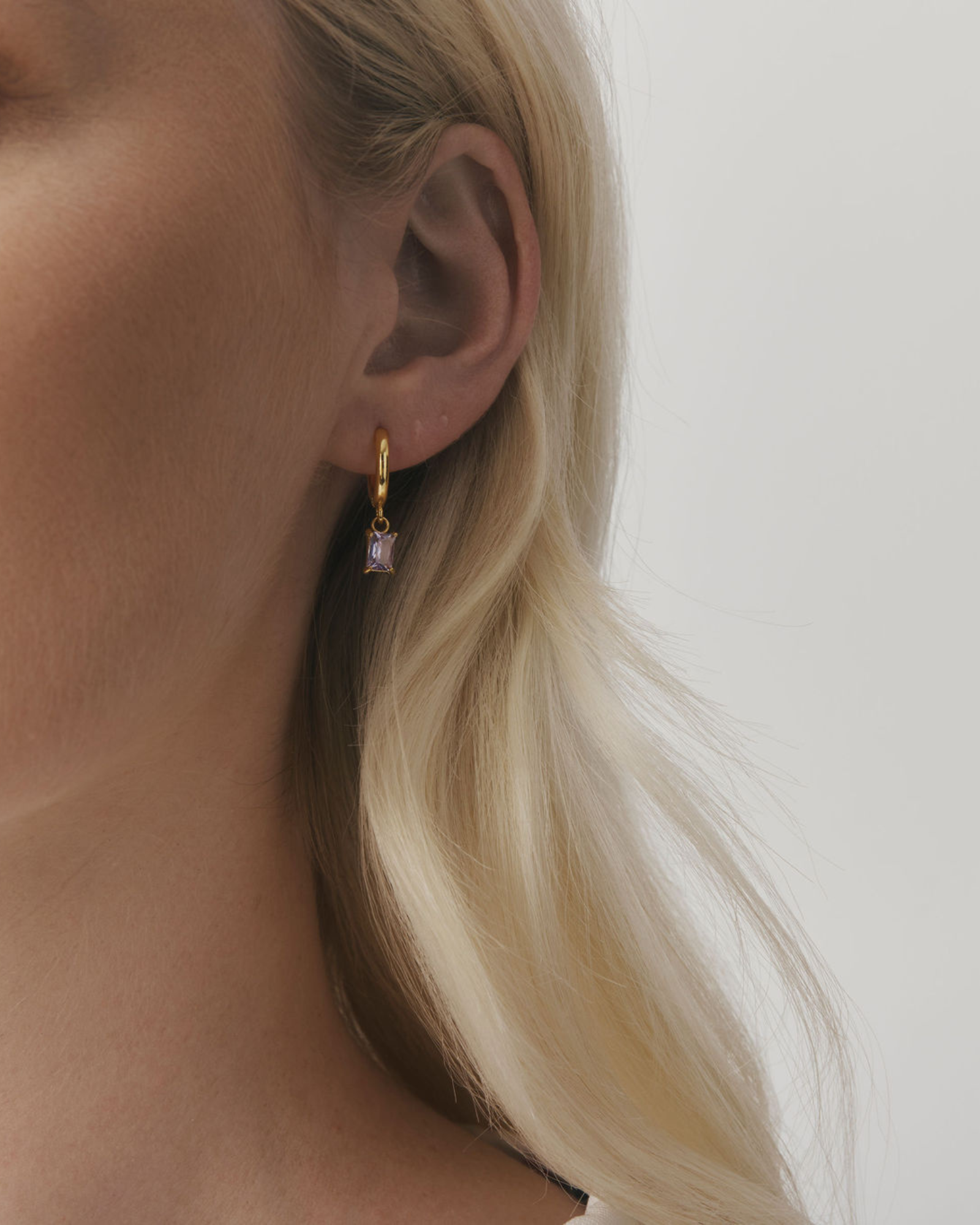 Arina Earrings - Violet