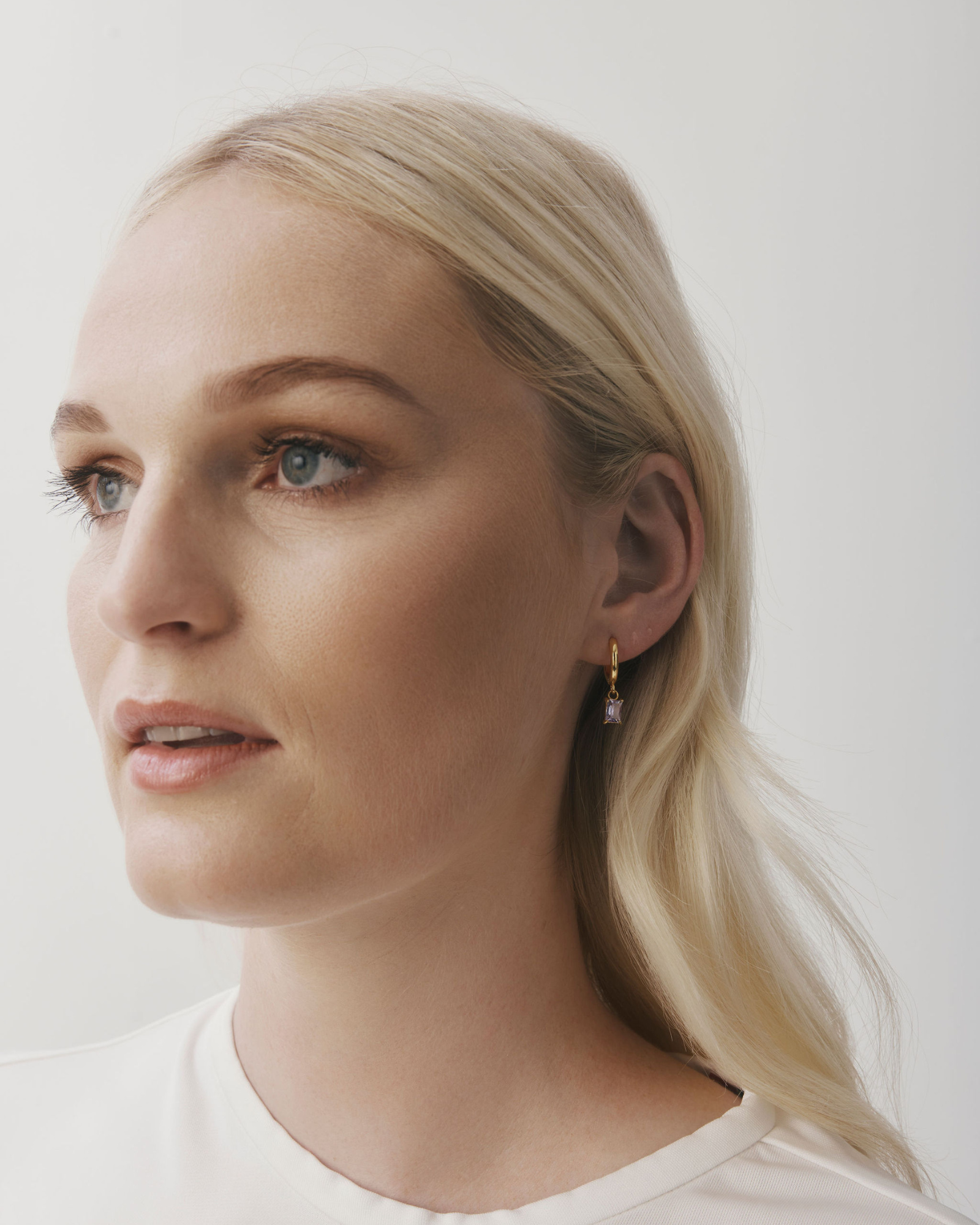 Arina Earrings - Violet