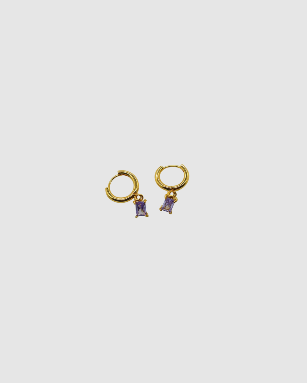 Arina Earrings - Violet