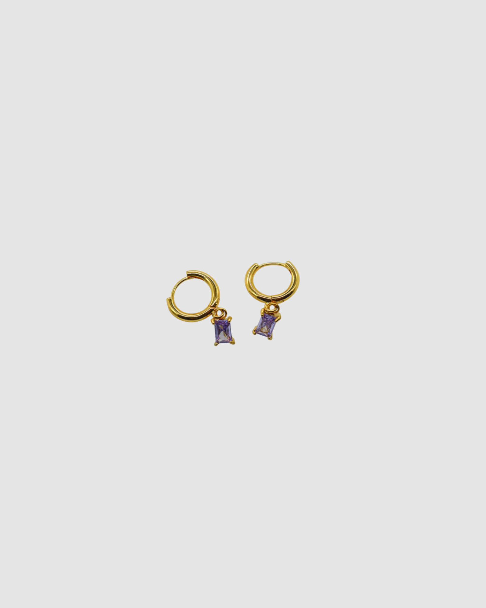 Arina Earrings - Violet