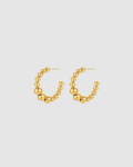 Bubble Hoops - Gold