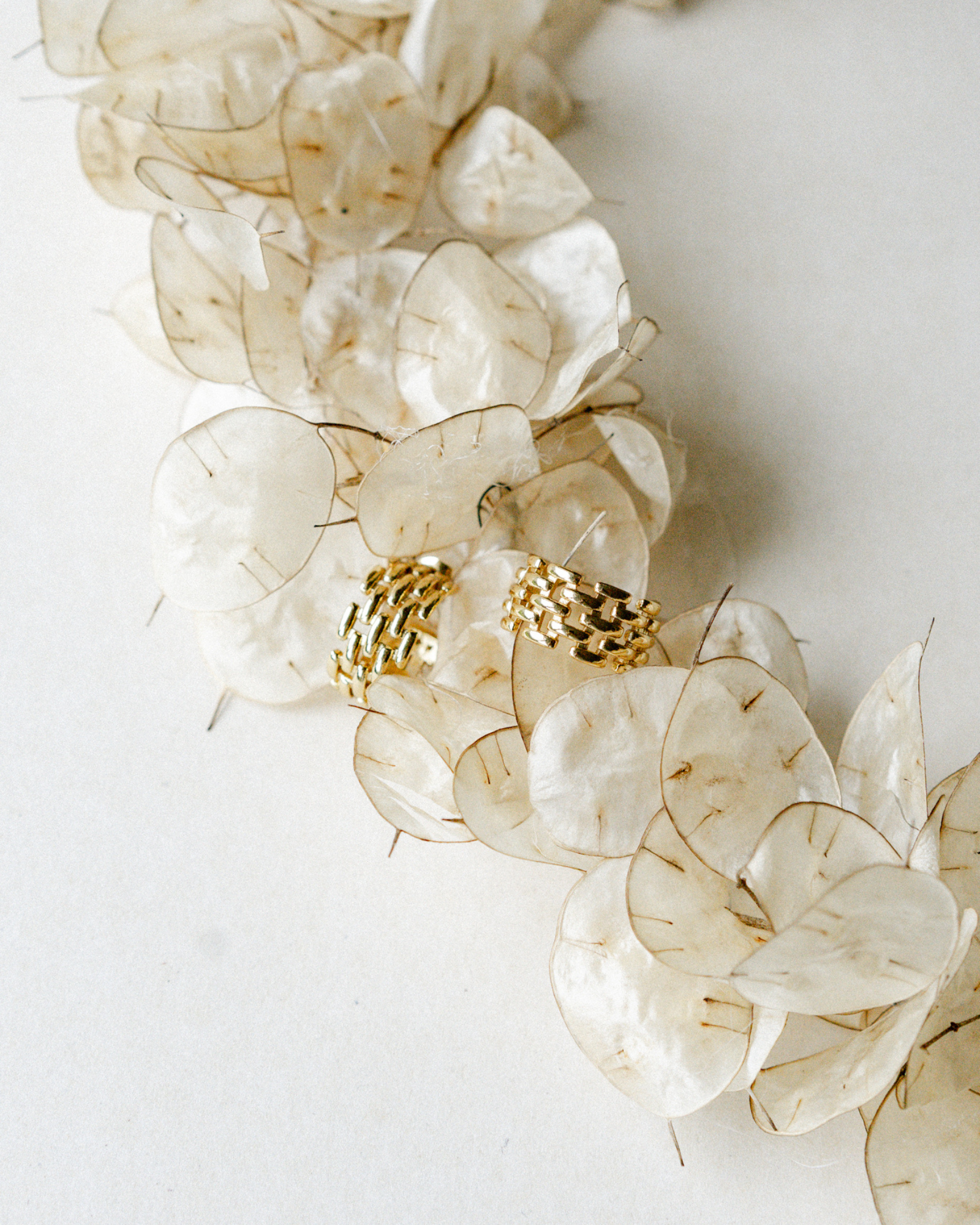 Chain Earrings - Gold