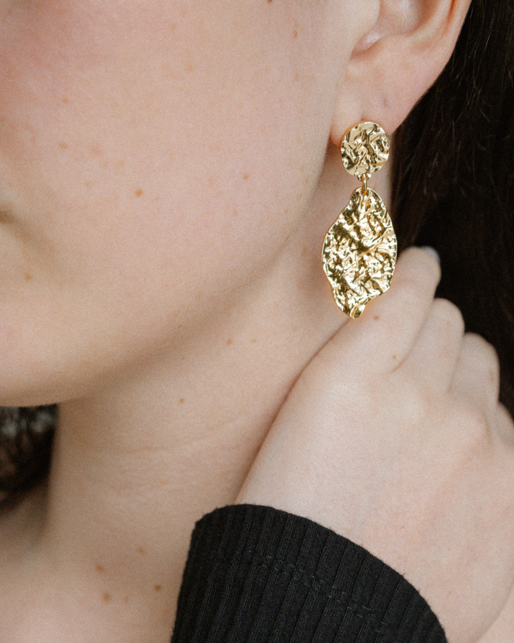 Cleo Earrings  - Gold