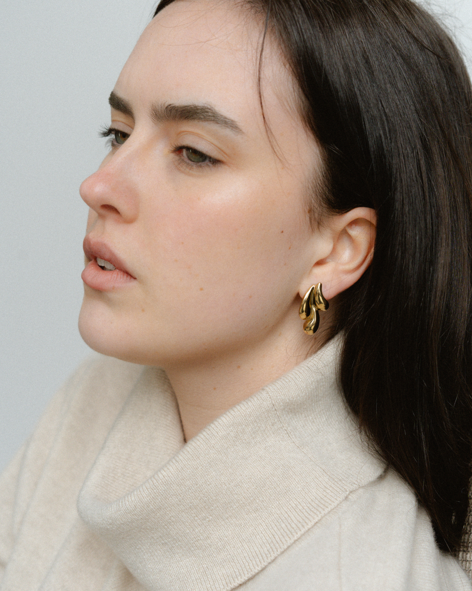 Droplet Earrings - Gold