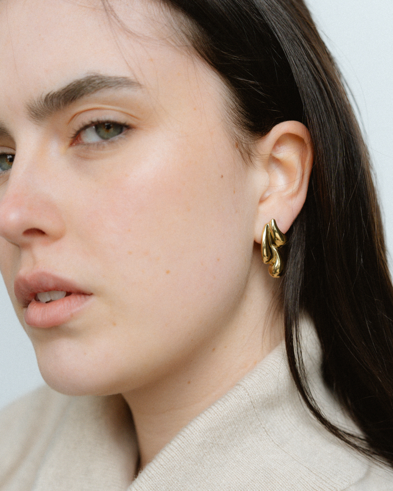 Droplet Earrings - Gold