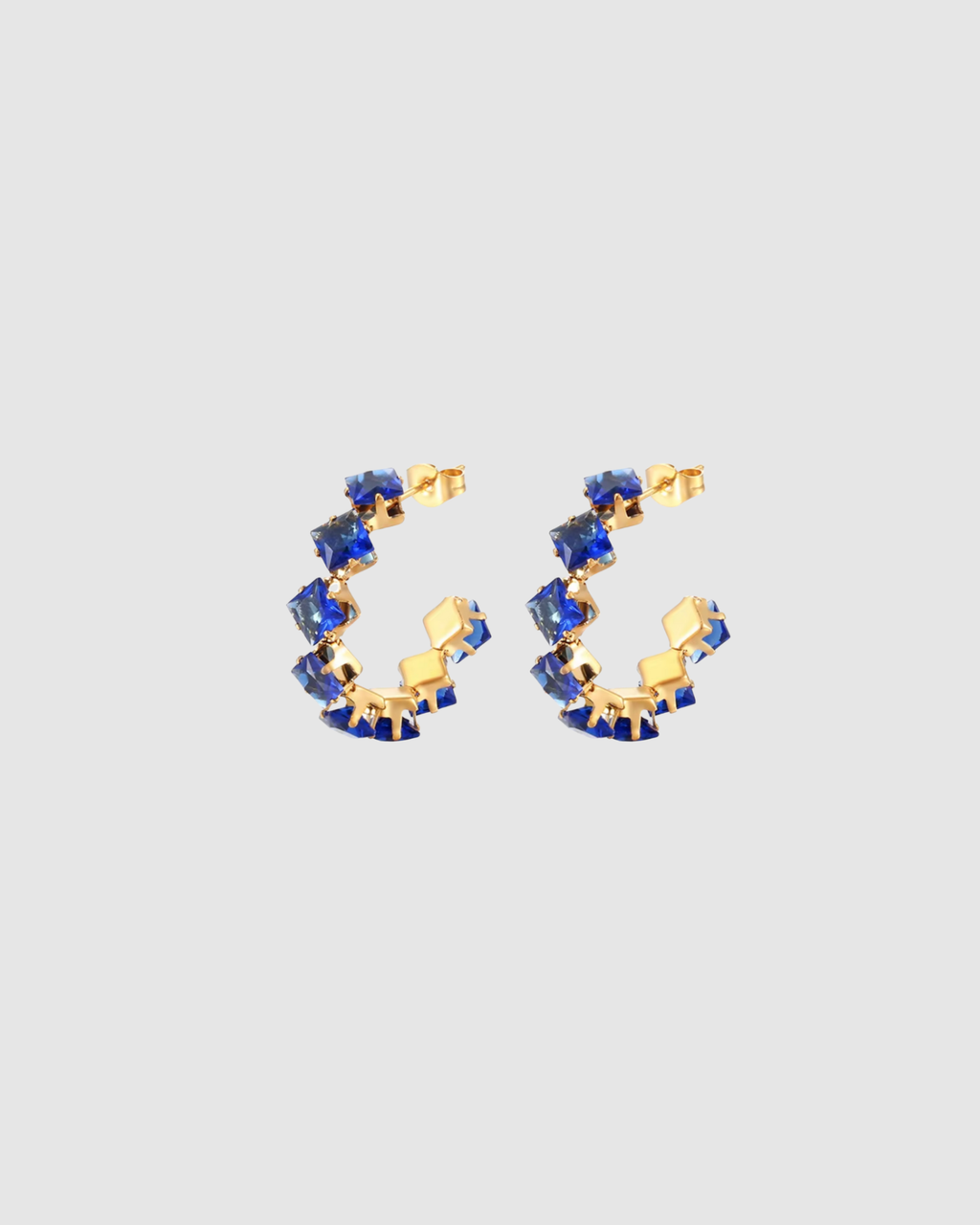 Freya Hoops - Blue