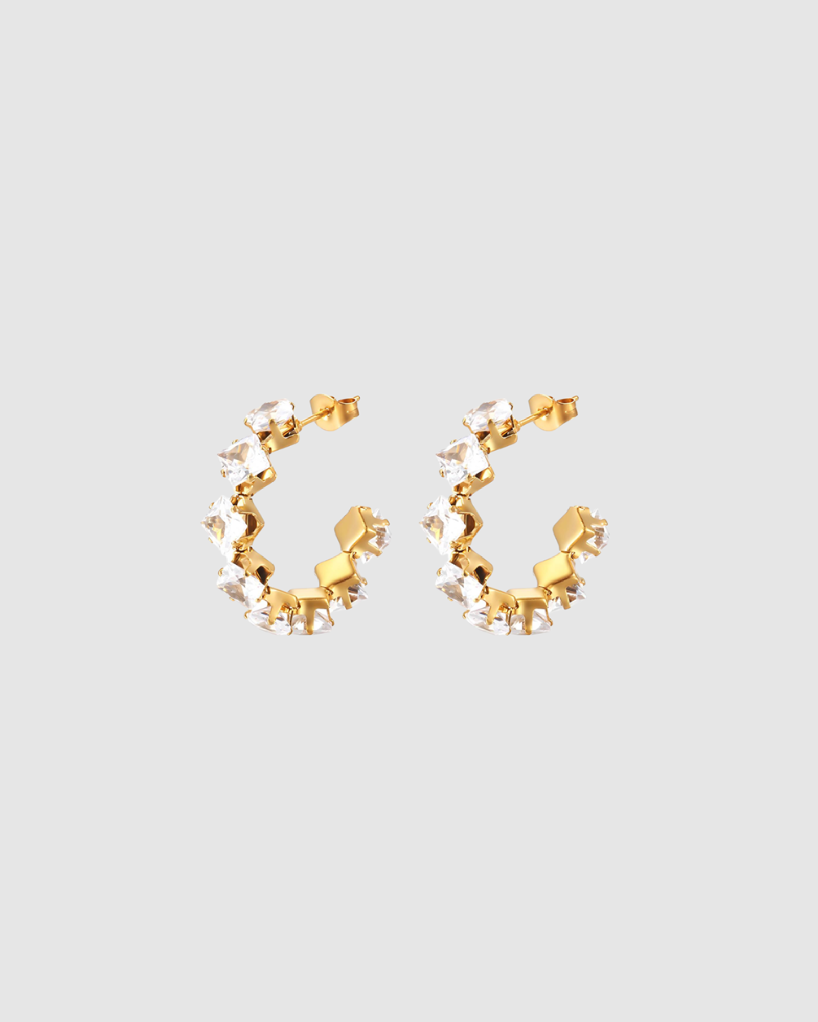 Freya Hoops - Diamante