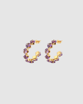 Freya Hoops - Purple