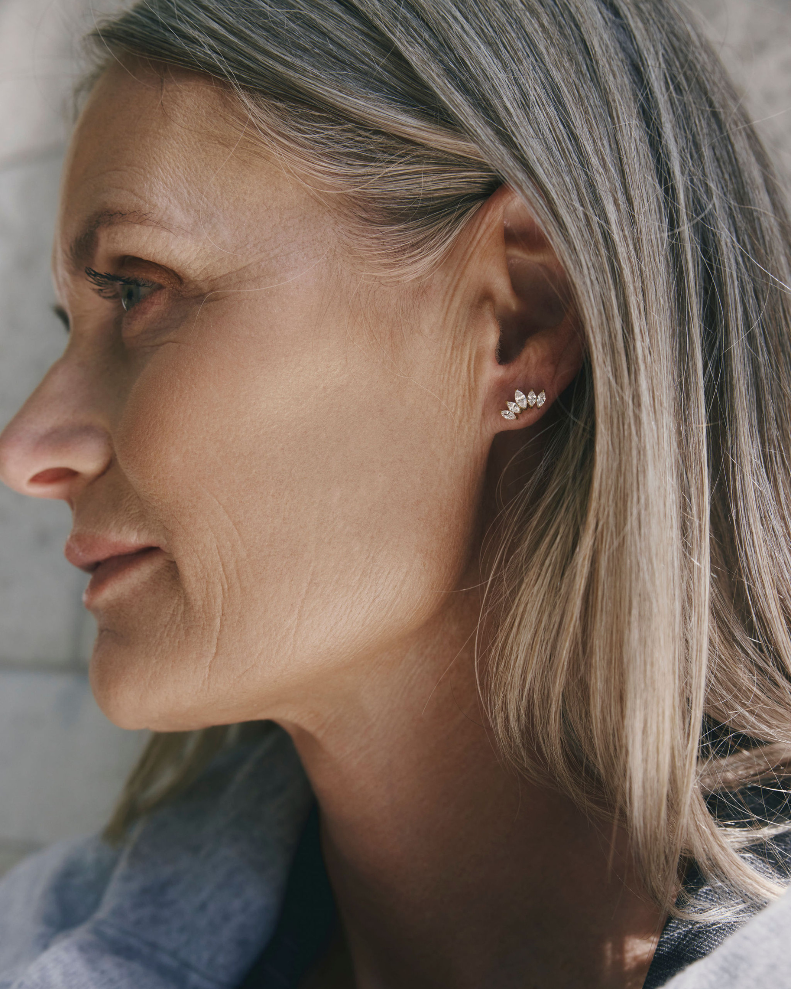 Grace Earrings -  Diamante