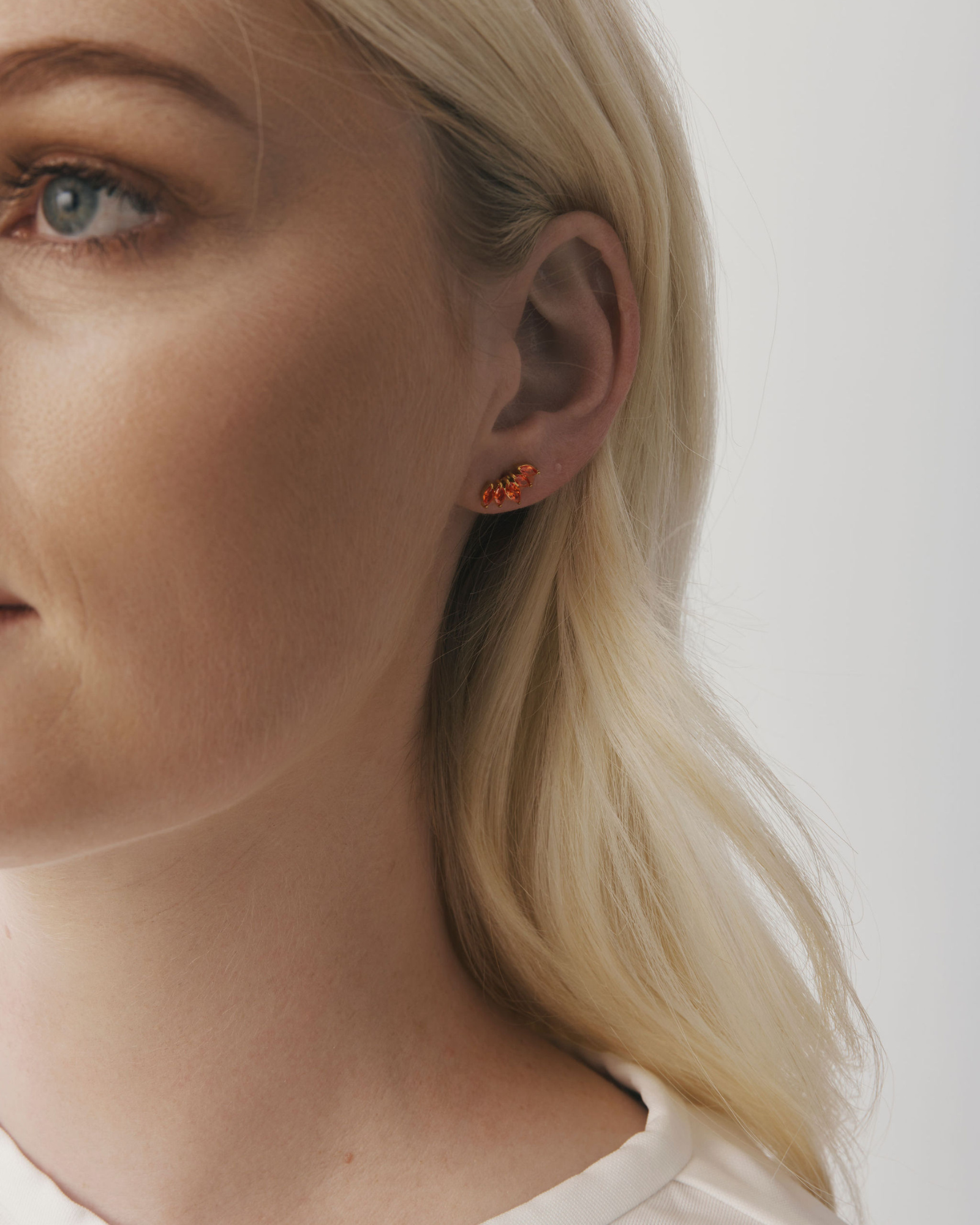 Grace Earrings -  Red