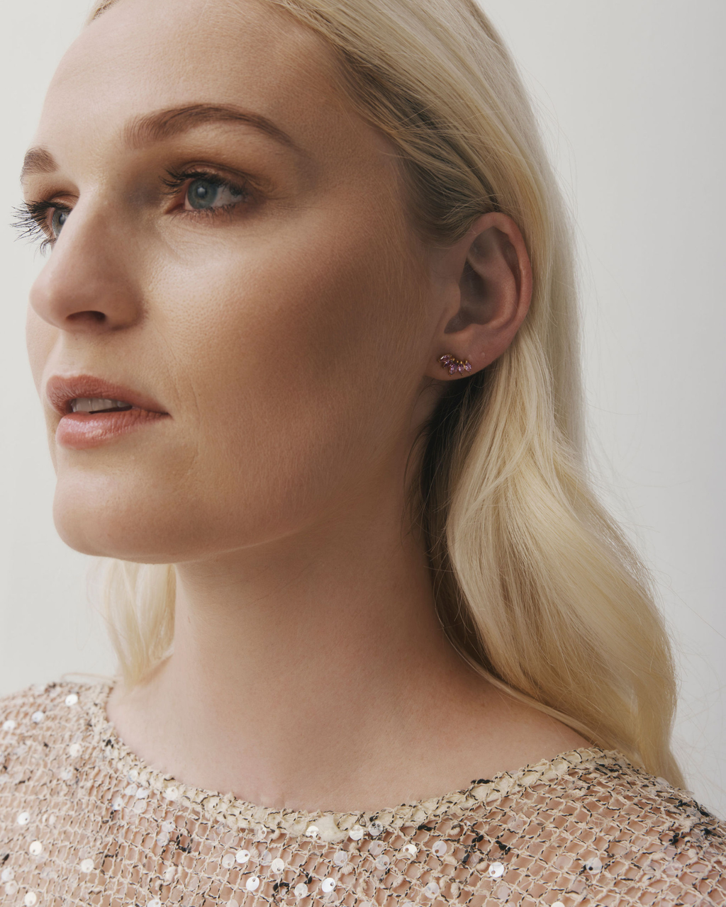 Grace Earrings -  Purple