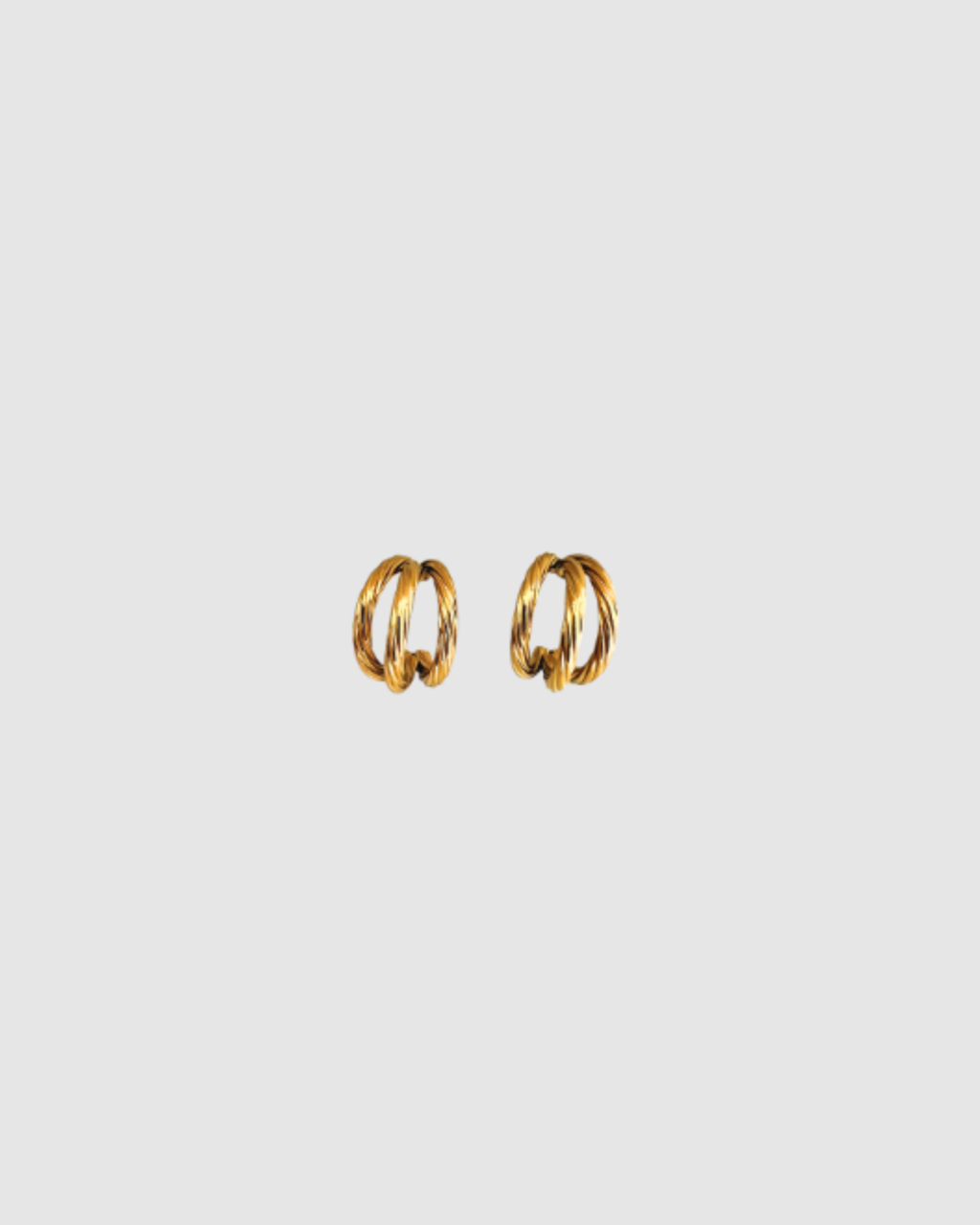 Hadley Earrings Small - Gold