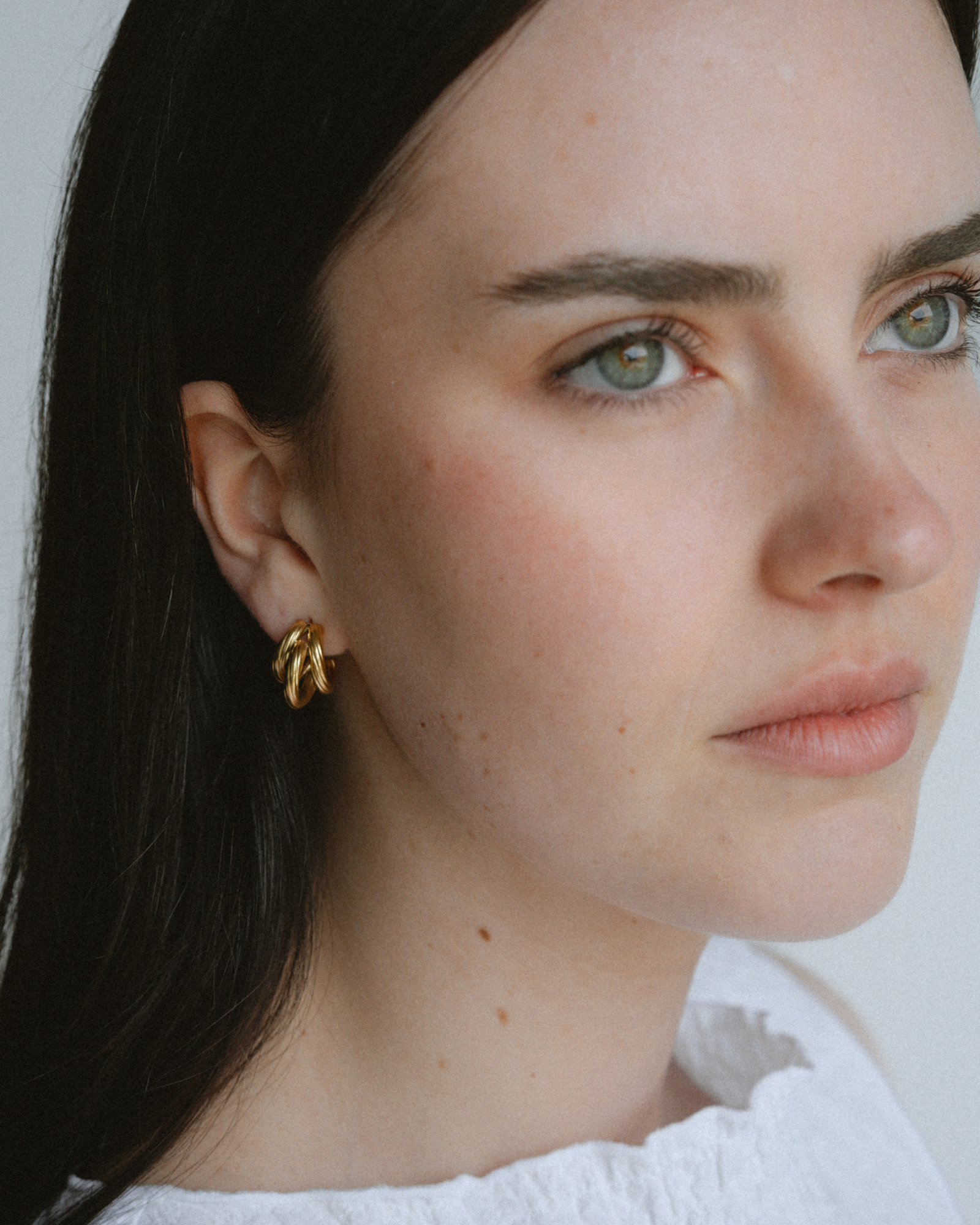 Hadley Earrings Small - Gold