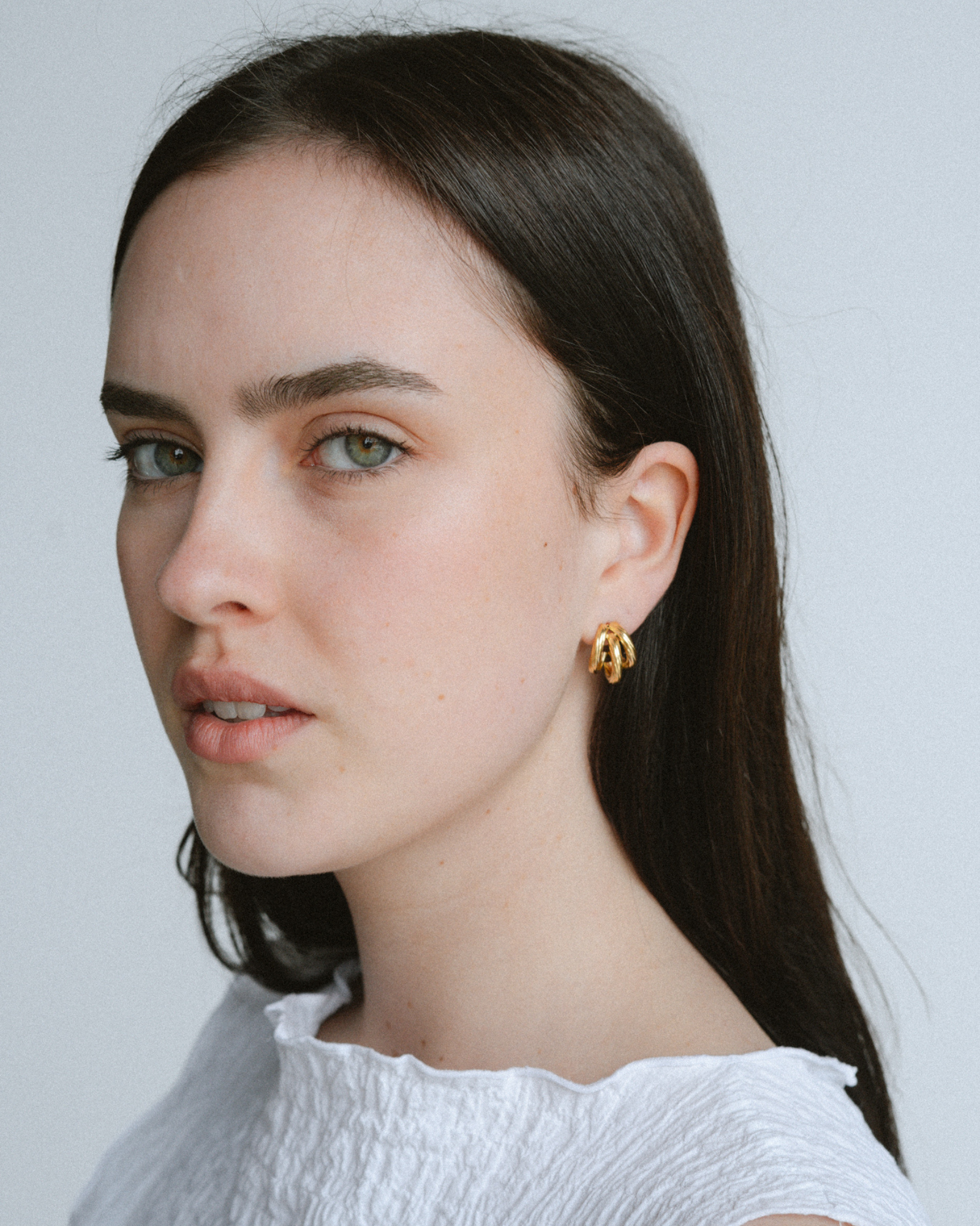 Hadley Earrings Small - Gold