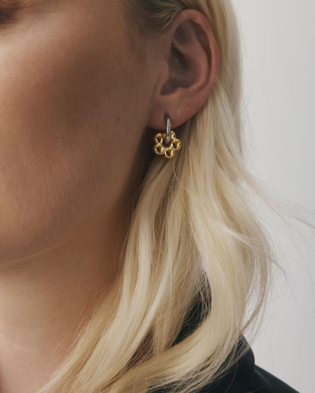 Iris Earrings -  Mixed Metals