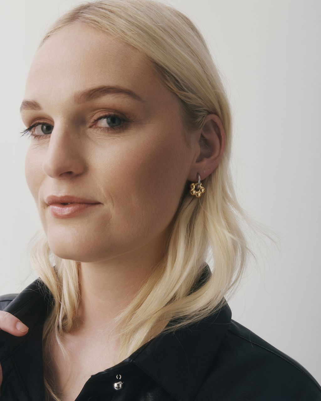 Iris Earrings -  Mixed Metals