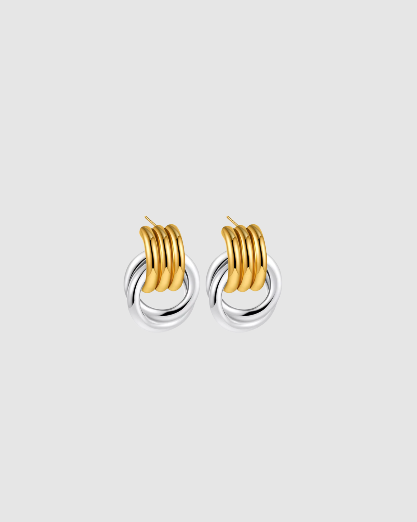 Millie Earrings - Mixed Metals