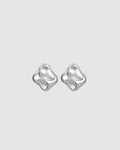 Molten Earrings - Silver