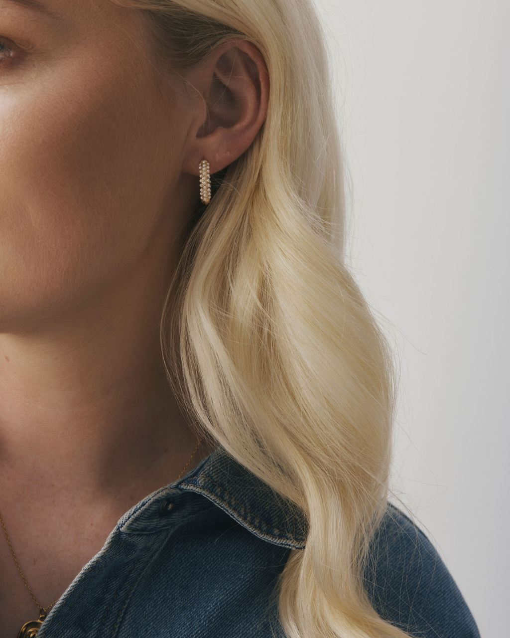 Paris Earrings -  Gold/Pearl