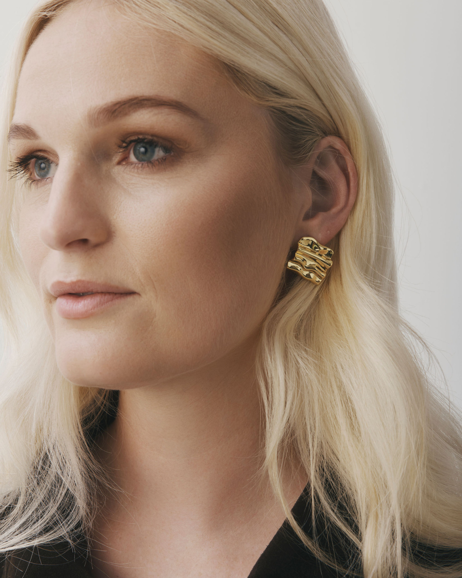 River Earrings -  Gold