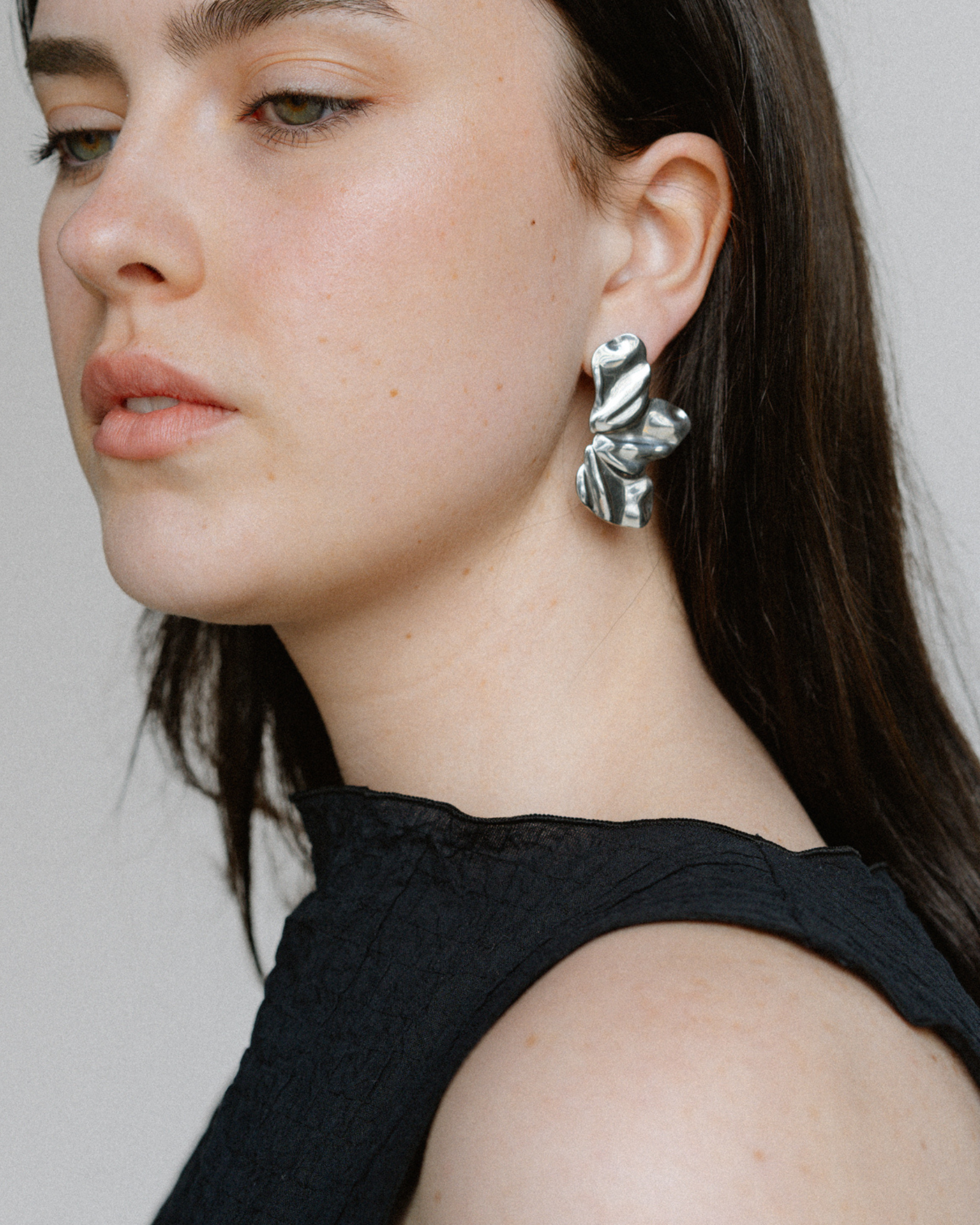 Sienna Earrings - Silver