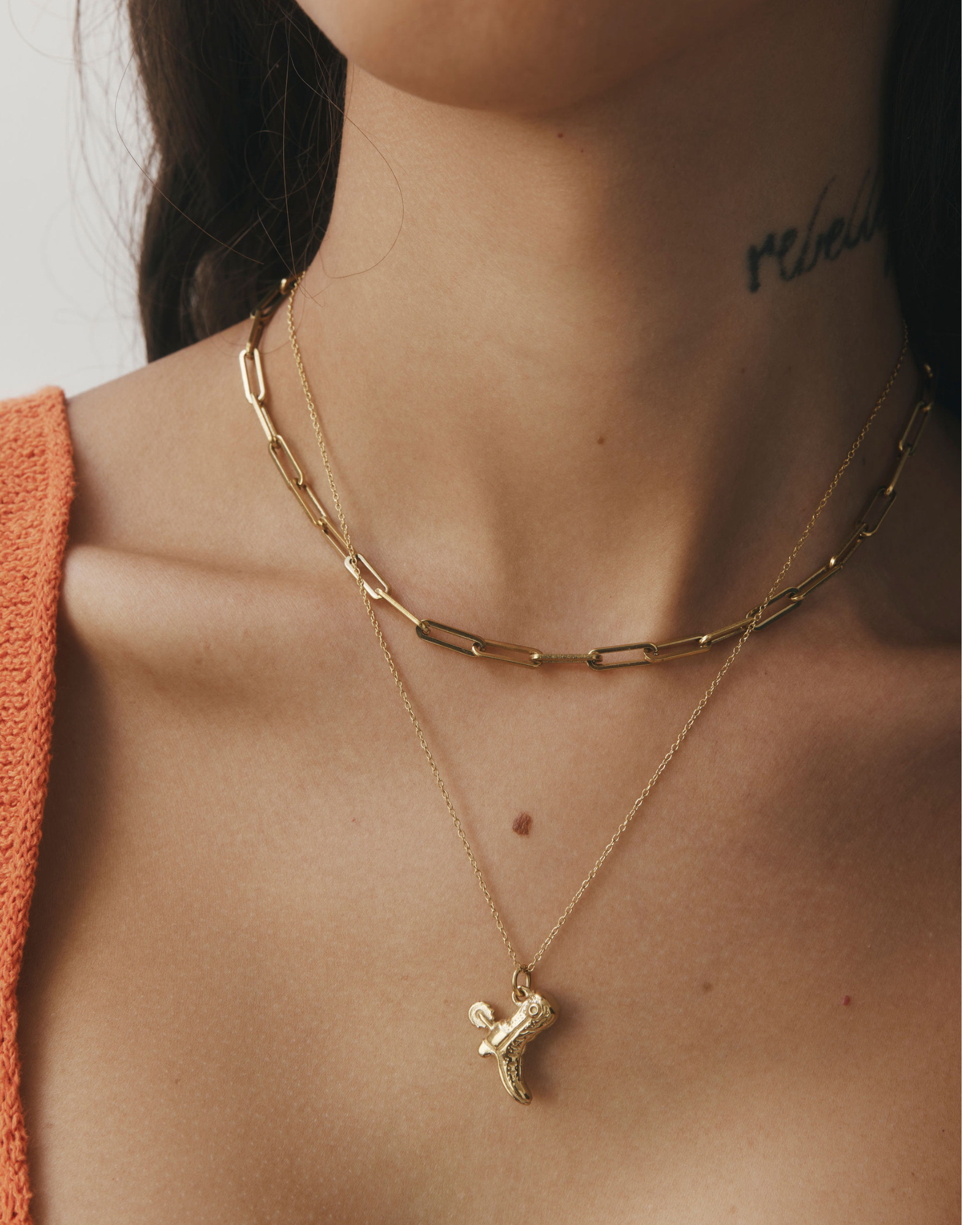 Spur Necklace - Gold