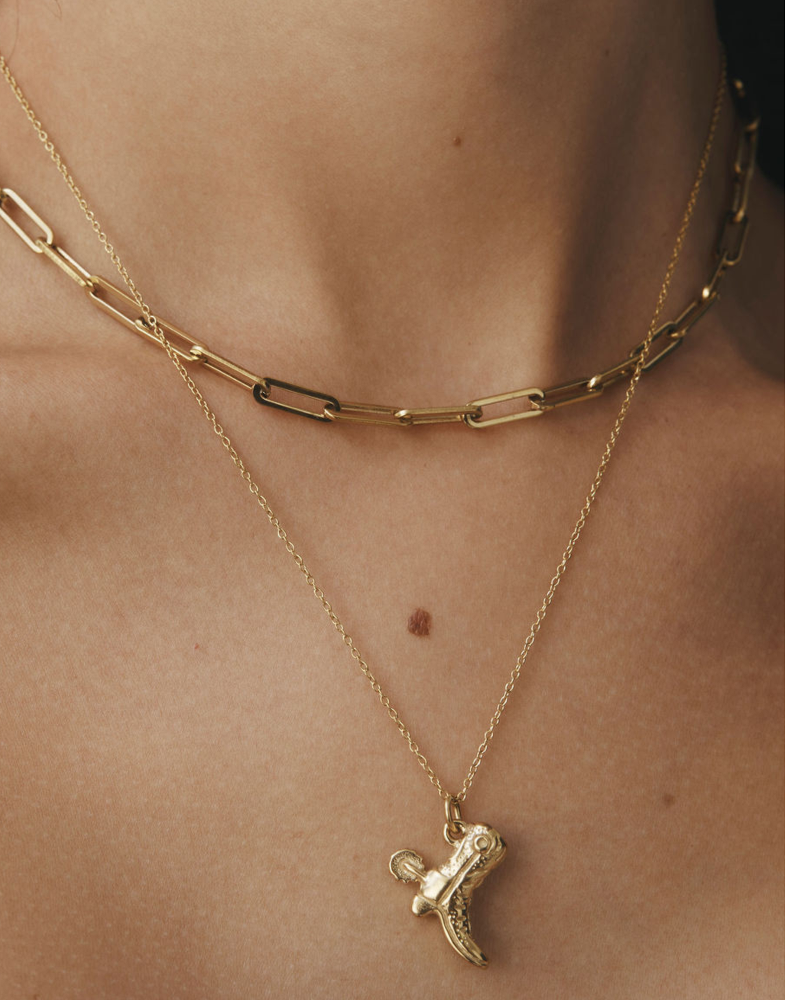 Spur Necklace - Gold