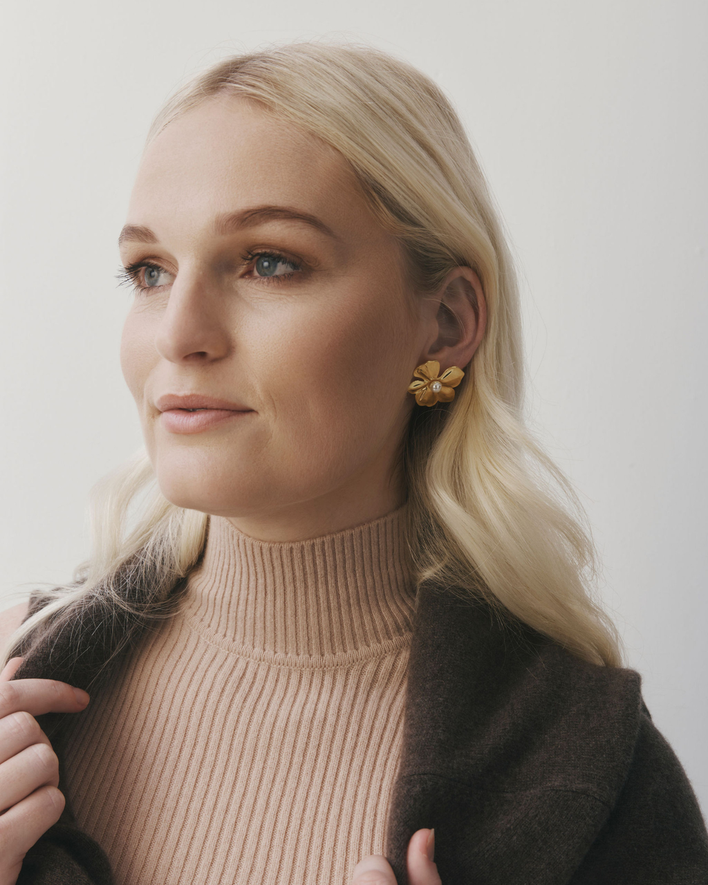 Violet Earrings -  Gold
