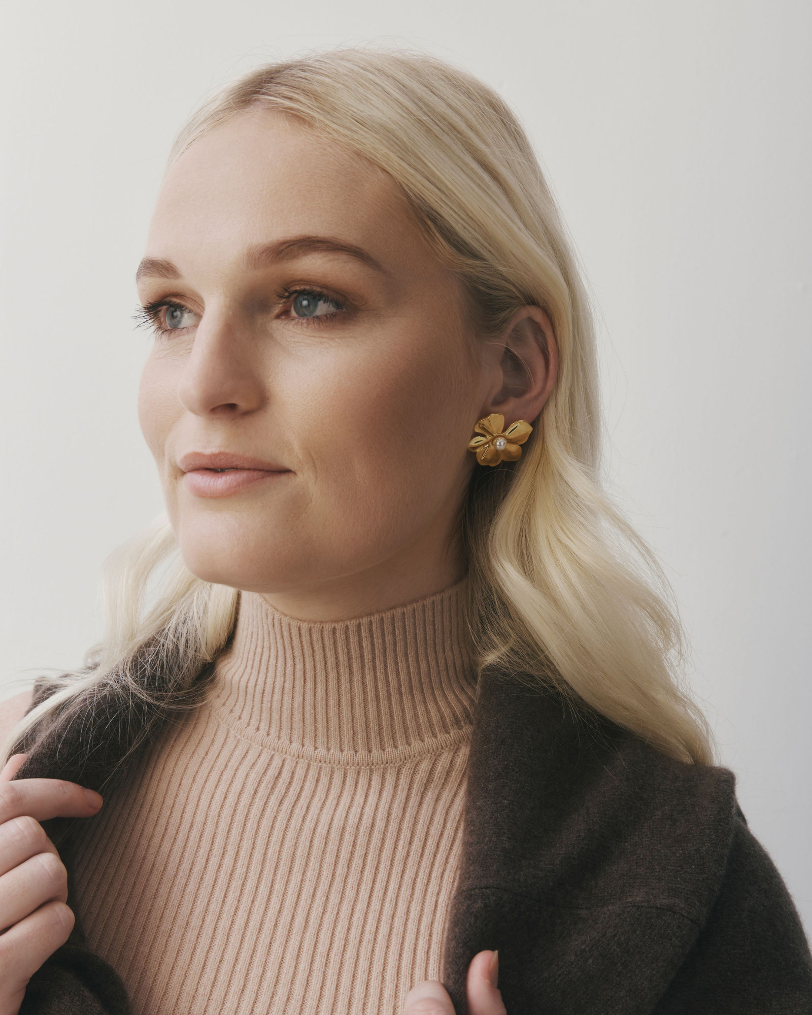 Violet Earrings -  Gold
