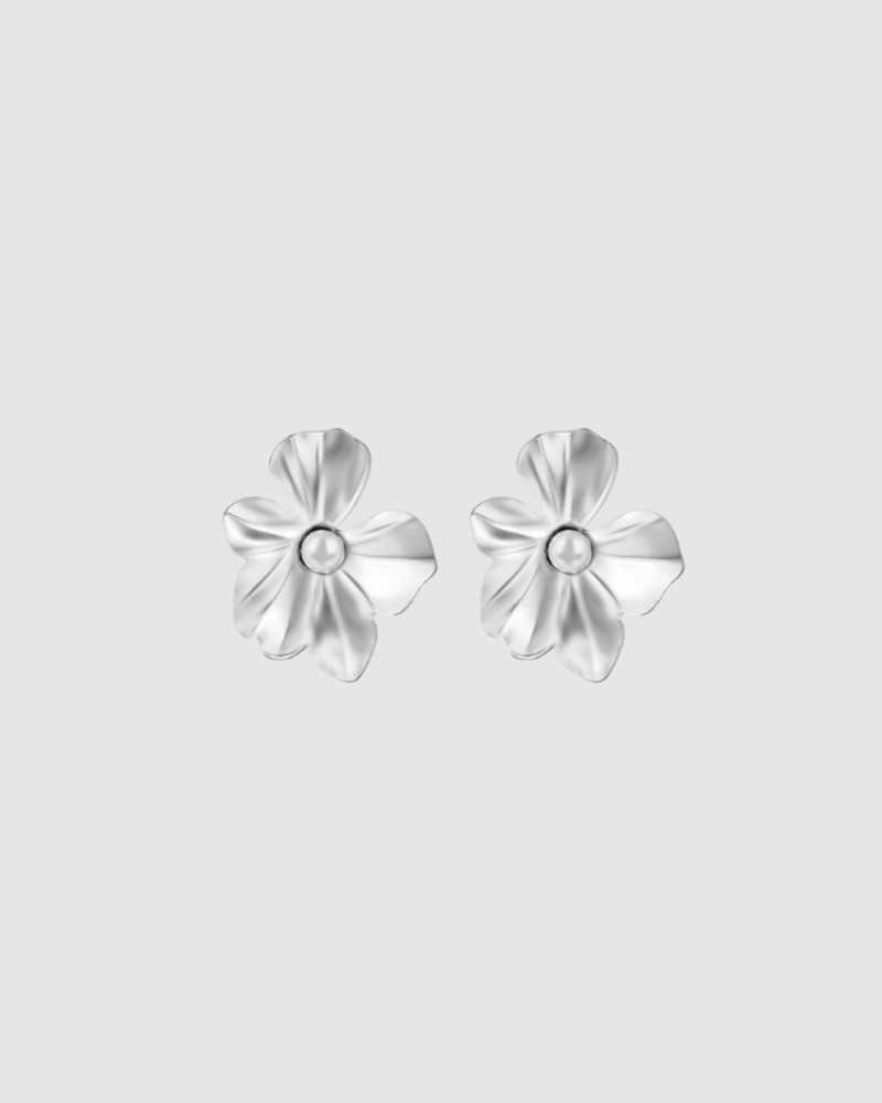 Violet Earrings -  Silver