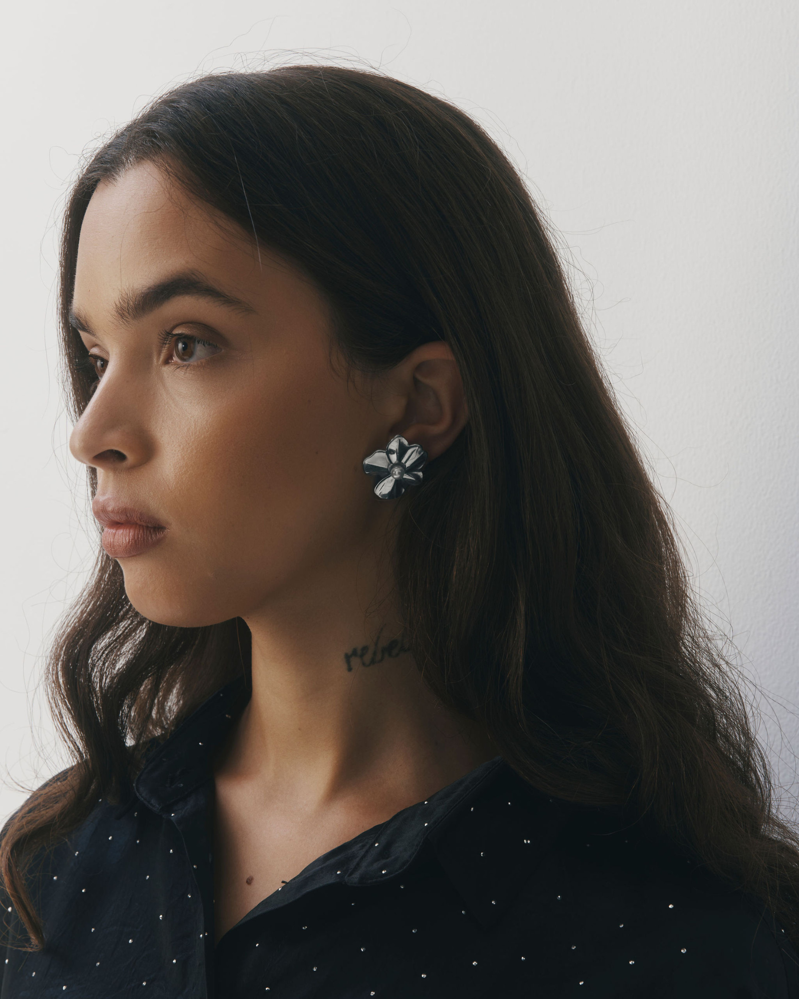Violet Earrings -  Silver