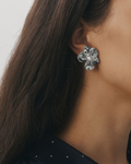 Violet Earrings -  Silver